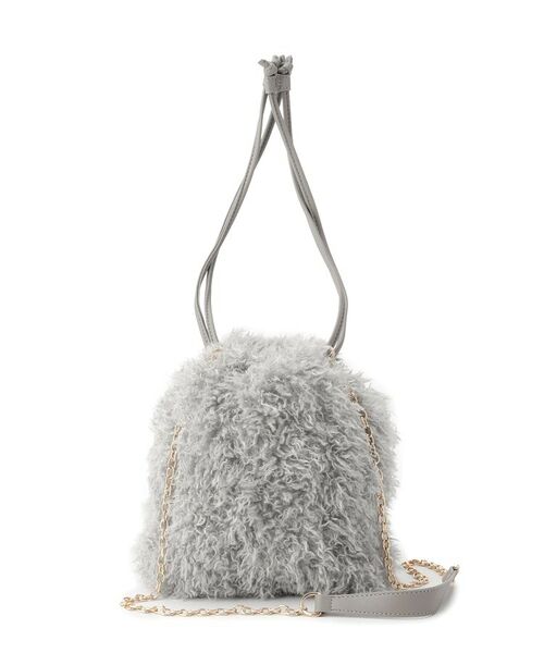 grove / グローブ ショルダーバッグ | プードル巾着チェーンショルダー | 詳細15