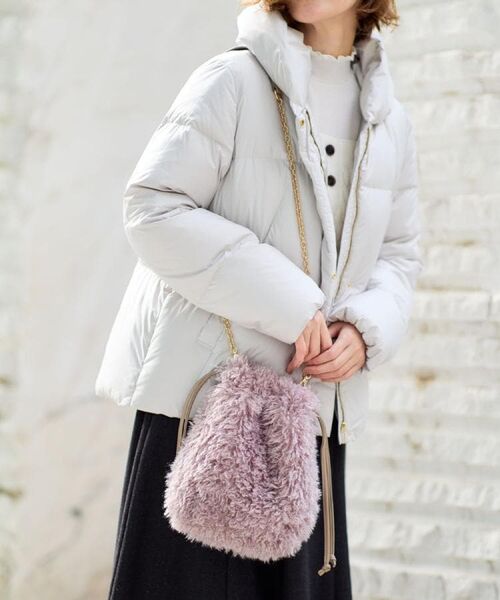 grove / グローブ ショルダーバッグ | プードル巾着チェーンショルダー | 詳細7