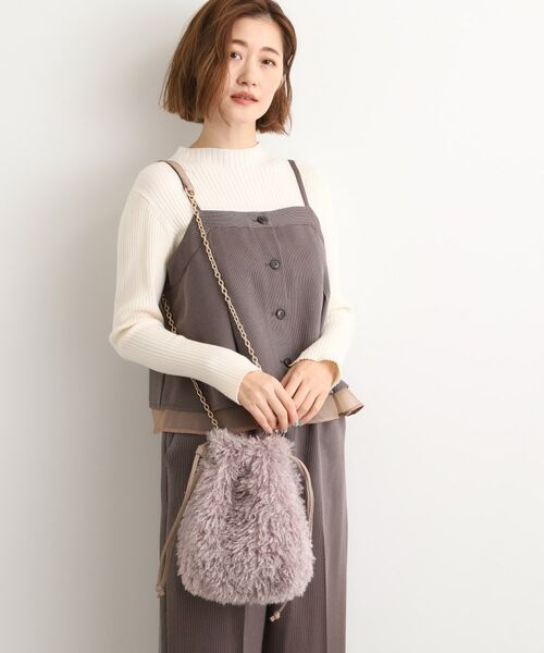 grove / グローブ ショルダーバッグ | プードル巾着チェーンショルダー | 詳細8