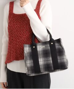 grove / グローブ トートバッグ | 【Lee別注】スクエア2WAYチェックトート