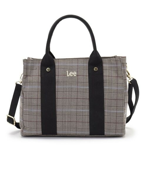 grove / グローブ トートバッグ | 【Lee別注】スクエア2WAYチェックトート | 詳細8