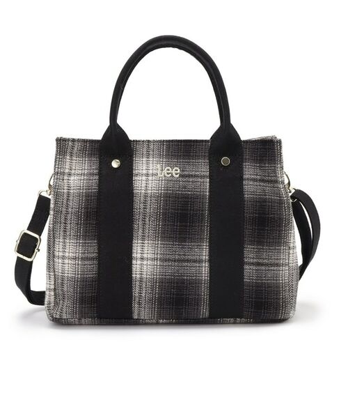 grove / グローブ トートバッグ | 【Lee別注】スクエア2WAYチェックトート | 詳細9