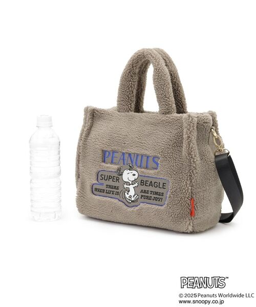 grove / グローブ トートバッグ | 【PEANUTS】ボアスクエア2WAYトート | 詳細11