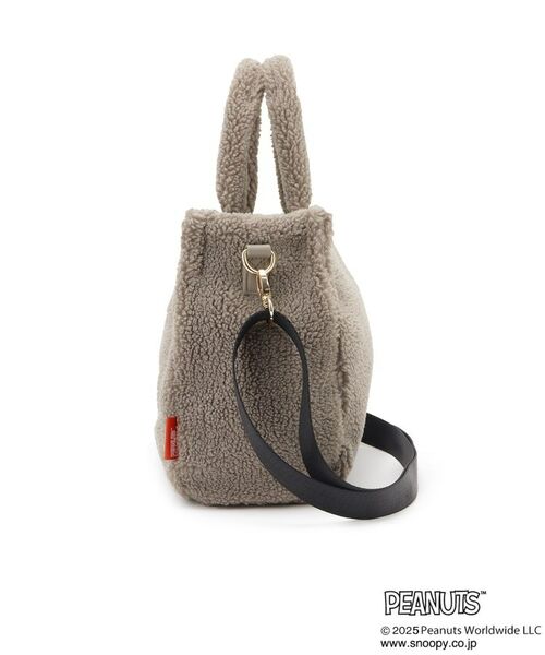 grove / グローブ トートバッグ | 【PEANUTS】ボアスクエア2WAYトート | 詳細16