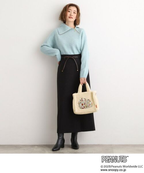 grove / グローブ トートバッグ | 【PEANUTS】ボアスクエア2WAYトート | 詳細2