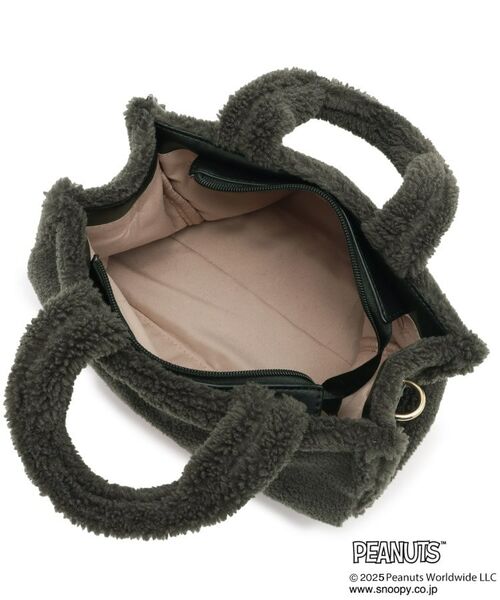 grove / グローブ トートバッグ | 【PEANUTS】ボアスクエア2WAYトート | 詳細20