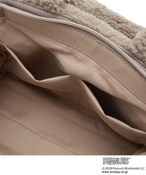 grove / グローブ トートバッグ | 【PEANUTS】ボアスクエア2WAYトート | 詳細25