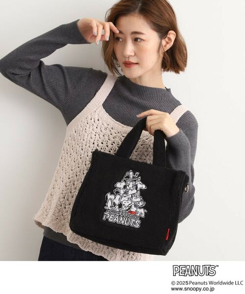 grove / グローブ トートバッグ | 【PEANUTS】ボアスクエア2WAYトート | 詳細8