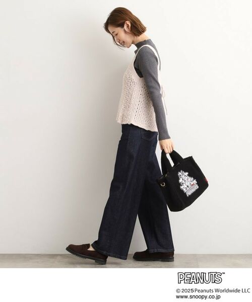 grove / グローブ トートバッグ | 【PEANUTS】ボアスクエア2WAYトート | 詳細9