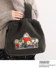 grove / グローブ トートバッグ | 【PEANUTS】ボア巾着トート