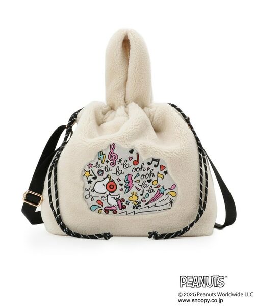 grove / グローブ トートバッグ | 【PEANUTS】ボア巾着トート | 詳細12