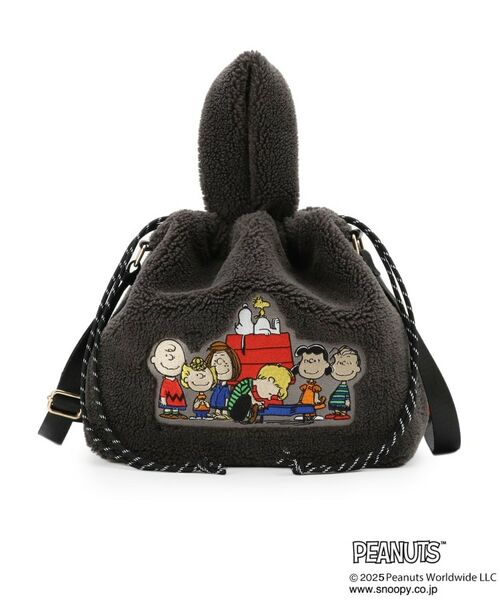 grove / グローブ トートバッグ | 【PEANUTS】ボア巾着トート | 詳細13
