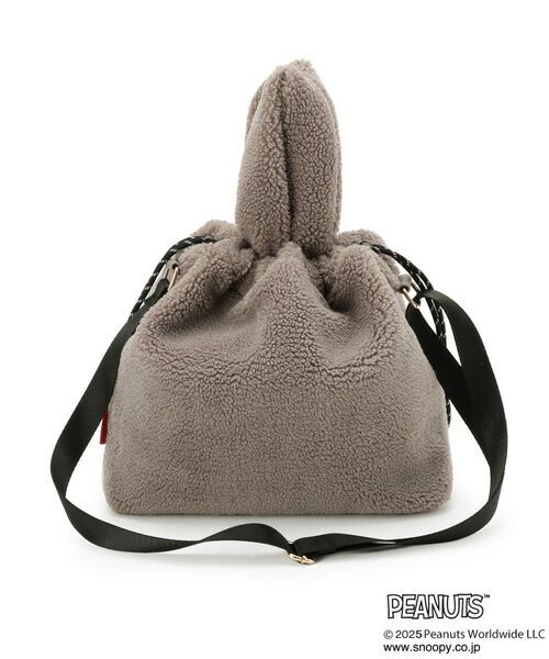 grove / グローブ トートバッグ | 【PEANUTS】ボア巾着トート | 詳細17