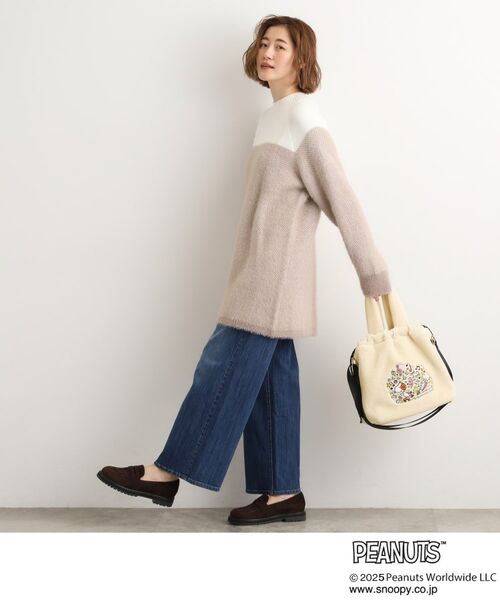 grove / グローブ トートバッグ | 【PEANUTS】ボア巾着トート | 詳細2