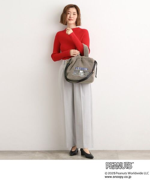 grove / グローブ トートバッグ | 【PEANUTS】ボア巾着トート | 詳細5