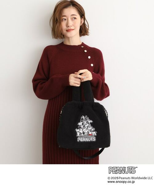 grove / グローブ トートバッグ | 【PEANUTS】ボア巾着トート | 詳細8