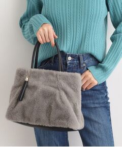 grove / グローブ トートバッグ | タックタッセルエコファー2WAYトート
