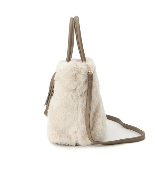 grove / グローブ トートバッグ | タックタッセルエコファー2WAYトート | 詳細16