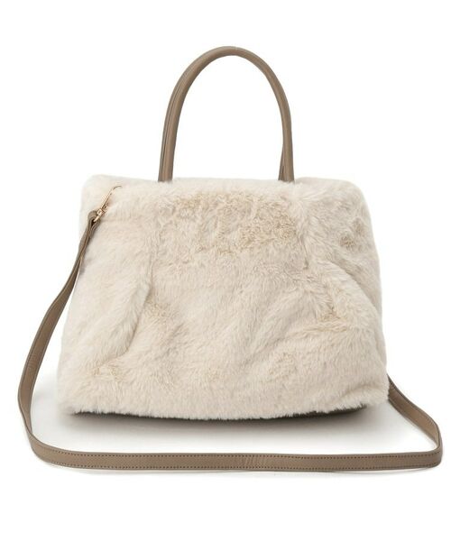 grove / グローブ トートバッグ | タックタッセルエコファー2WAYトート | 詳細17