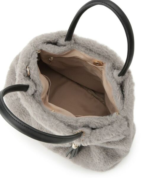 grove / グローブ トートバッグ | タックタッセルエコファー2WAYトート | 詳細20