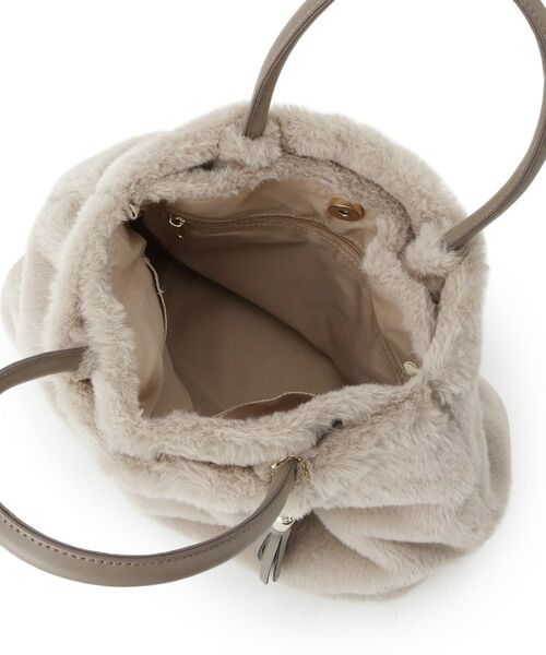 grove / グローブ トートバッグ | タックタッセルエコファー2WAYトート | 詳細21