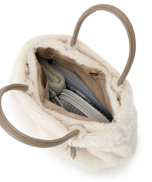 grove / グローブ トートバッグ | タックタッセルエコファー2WAYトート | 詳細23