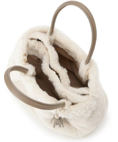 grove / グローブ トートバッグ | タックタッセルエコファー2WAYトート | 詳細25