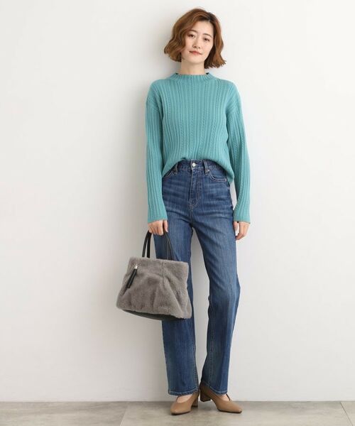 grove / グローブ トートバッグ | タックタッセルエコファー2WAYトート | 詳細5