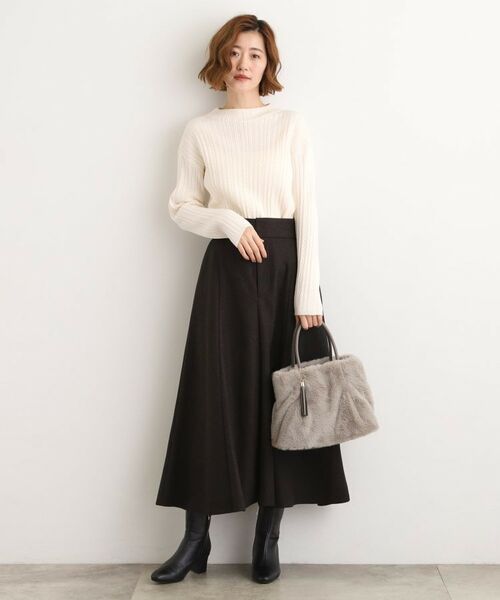 grove / グローブ トートバッグ | タックタッセルエコファー2WAYトート | 詳細7