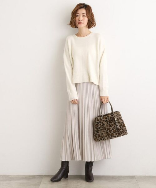 grove / グローブ トートバッグ | タックタッセルエコファー2WAYトート | 詳細9