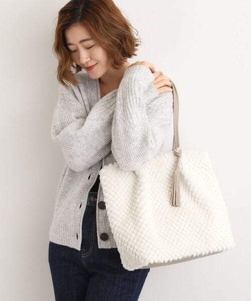 grove / グローブ トートバッグ | ポコポコエコファータッセルトート | 詳細1