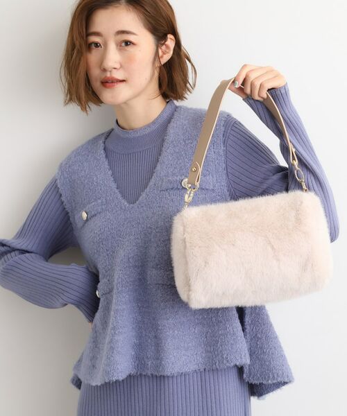 grove / グローブ ショルダーバッグ | エコファーダブルショルダー | 詳細1