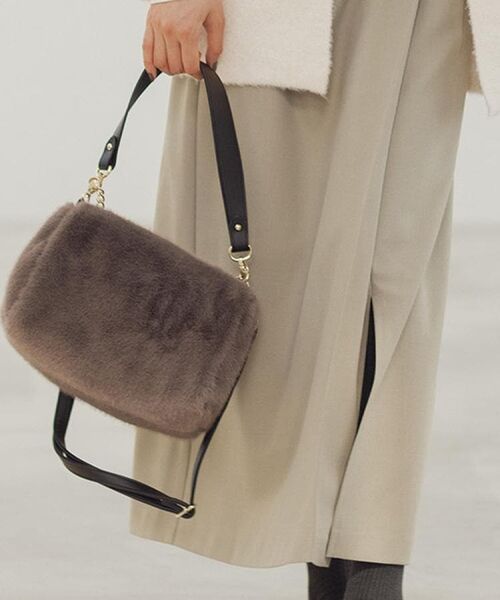 grove / グローブ ショルダーバッグ | エコファーダブルショルダー | 詳細3