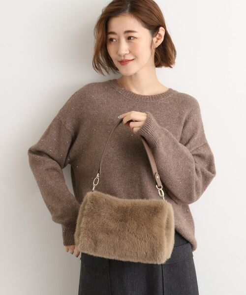 grove / グローブ ショルダーバッグ | エコファーダブルショルダー | 詳細7