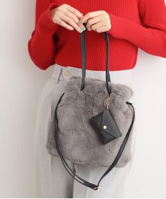 grove / グローブ ショルダーバッグ | エコファーポーチ付き2WAYショルダー