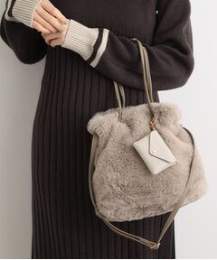 grove / グローブ ショルダーバッグ | エコファーポーチ付き2WAYショルダー