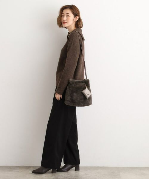 grove / グローブ ショルダーバッグ | エコファーポーチ付き2WAYショルダー | 詳細11