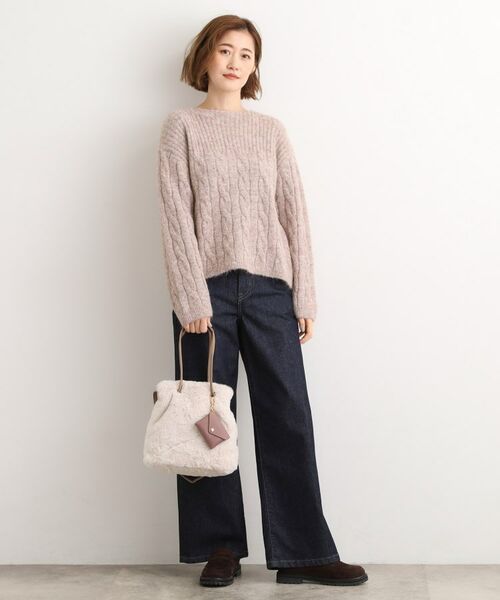 grove / グローブ ショルダーバッグ | エコファーポーチ付き2WAYショルダー | 詳細2