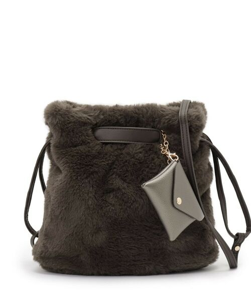 grove / グローブ ショルダーバッグ | エコファーポーチ付き2WAYショルダー | 詳細21