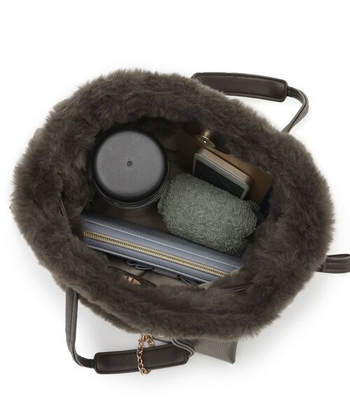 grove / グローブ ショルダーバッグ | エコファーポーチ付き2WAYショルダー | 詳細27