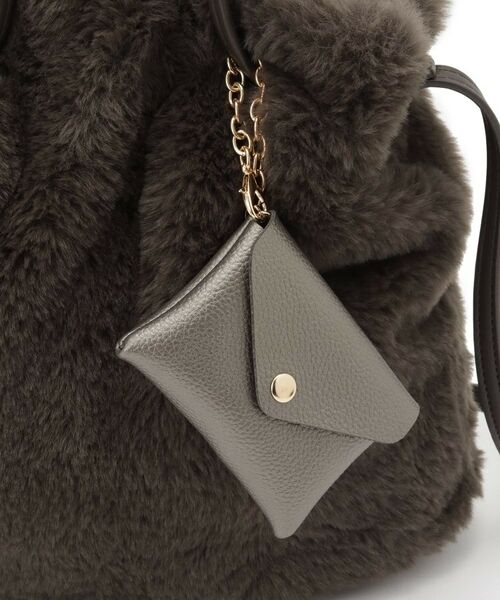 grove / グローブ ショルダーバッグ | エコファーポーチ付き2WAYショルダー | 詳細30