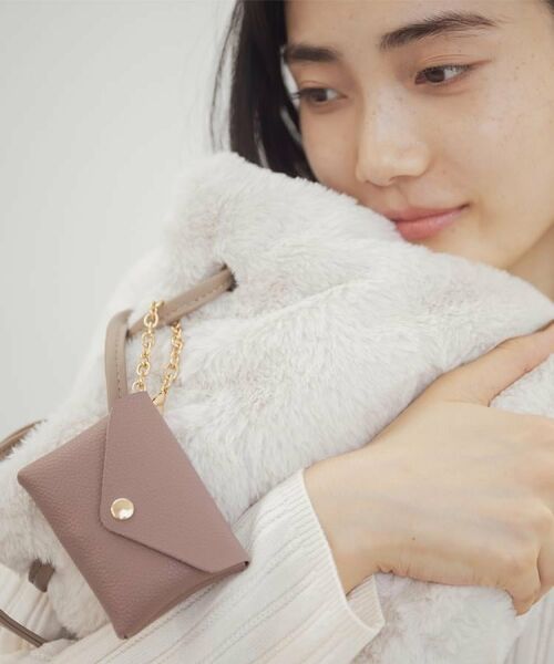 grove / グローブ ショルダーバッグ | エコファーポーチ付き2WAYショルダー | 詳細4