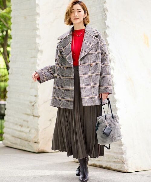 grove / グローブ ショルダーバッグ | エコファーポーチ付き2WAYショルダー | 詳細5