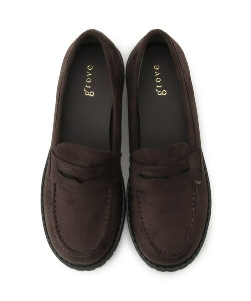 grove / グローブ フラットシューズ | トラックソールローファー | 詳細4