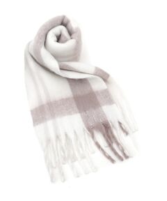 grove / グローブ マフラー・ショール・スヌード・ストール | ボリュームフリンジチェックマフラー