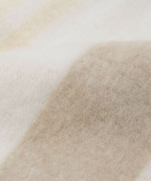 grove / グローブ マフラー・ショール・スヌード・ストール | ボリュームフリンジチェックマフラー | 詳細3