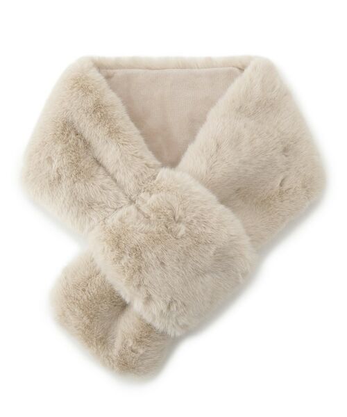 grove / グローブ マフラー・ショール・スヌード・ストール | フェイクファー差し込みティペット | 詳細1