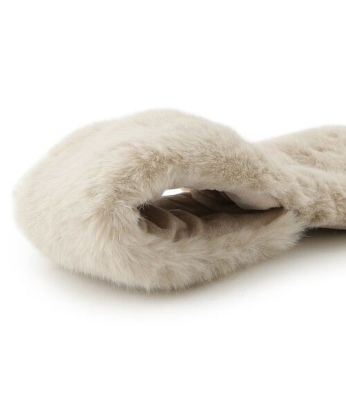 grove / グローブ マフラー・ショール・スヌード・ストール | フェイクファー差し込みティペット | 詳細3