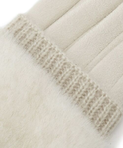 grove / グローブ 手袋 | 3WAYニットフェイクファーグローブ | 詳細5