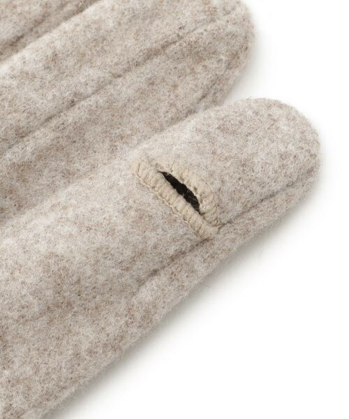 grove / グローブ 手袋 | リストオーバーフェイクファー杢調グローブ | 詳細3